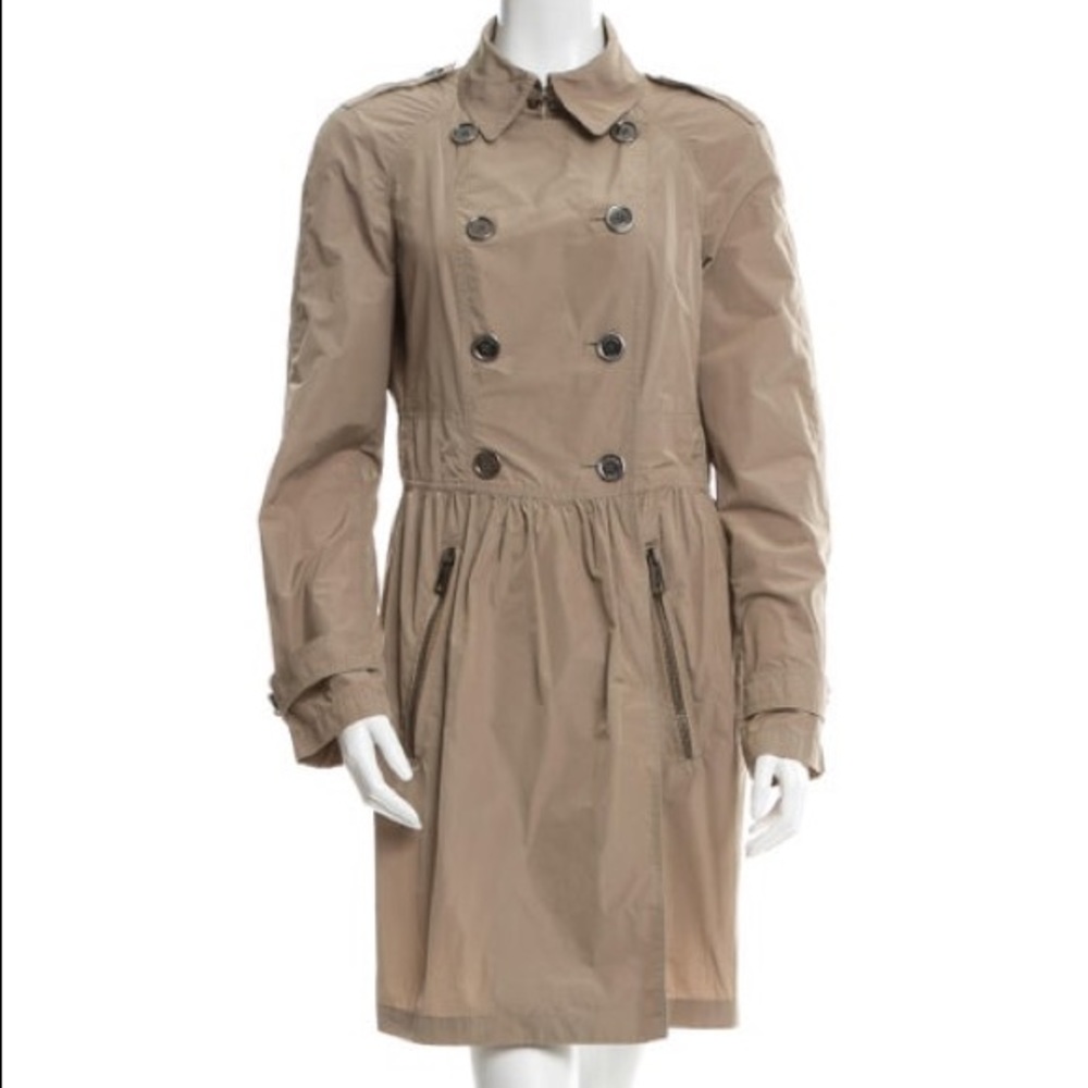 Burberry Vintage Double Breasted Trench Coat